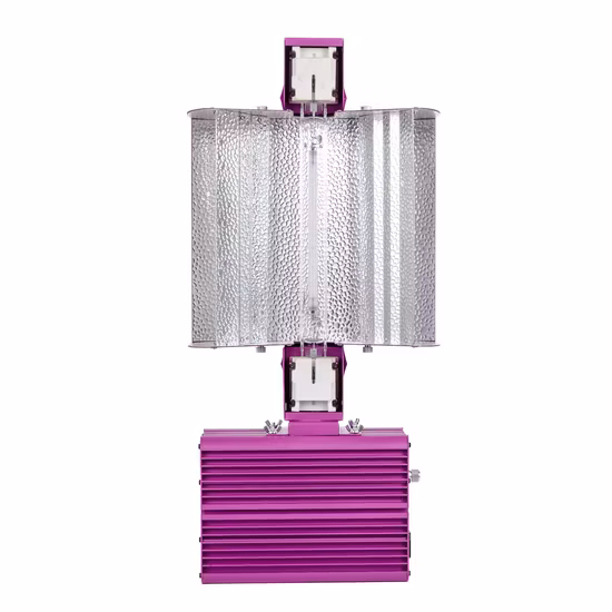 Hortigo Ecopro Full Spectrum Double Ended 1000W Grow Light Fixture XXL Reflector Hood for Greenhouse/Hydroponics